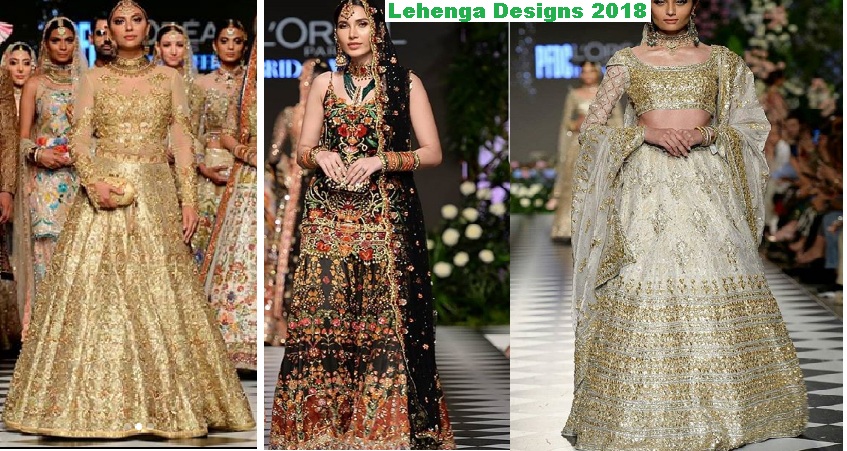 Bridal lehenga design clearance 2018